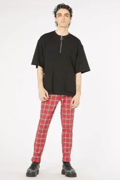 Men Dangerfield Shirts & Tees*Scott Zip Utility Cotton Top