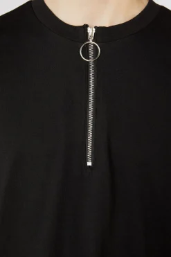 Men Dangerfield Shirts & Tees*Scott Zip Utility Cotton Top