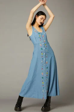 Women Black Friday Dresses & Pinafores*Scrapbook Denim Dress