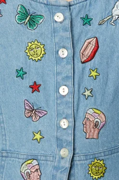 Women Black Friday Dresses & Pinafores*Scrapbook Denim Dress