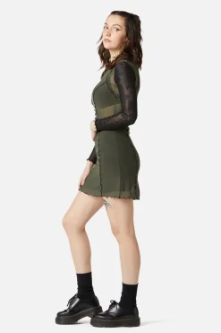 Women Dangerfield Blouses & Tops*Sheer Mesh Babylock Top