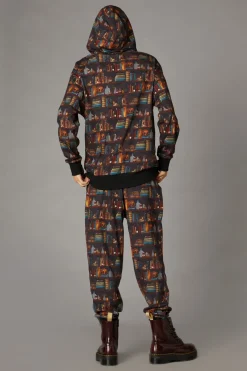 Men Black Friday Jumpers & Knits*Shellys Library Print Hoodi