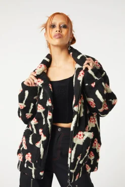 Women Dangerfield Jackets & Coats*Shroom Cap Fleece Jacket