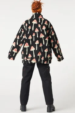 Women Dangerfield Jackets & Coats*Shroom Cap Fleece Jacket