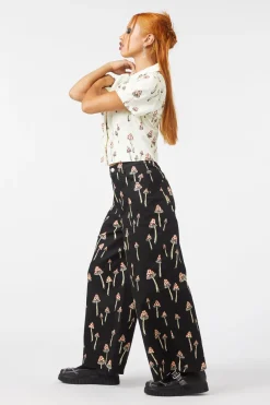 Women Dangerfield Pants & Jumpsuits*Shroom Cap Wide Leg Pants