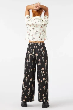 Women Dangerfield Pants & Jumpsuits*Shroom Cap Wide Leg Pants