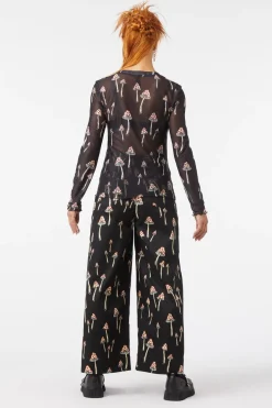 Women Dangerfield Blouses & Tops*Shroom Mesh Printed Top