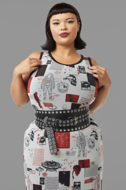 Accessories Black Friday Belts & Harnesses*Silver Eyelet Waist Belt