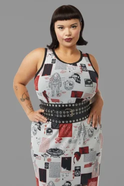 Accessories Black Friday Belts & Harnesses*Silver Eyelet Waist Belt