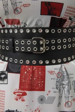 Accessories Black Friday Belts & Harnesses*Silver Eyelet Waist Belt