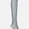 Accessories Dangerfield Socks & Tights*Silver Glitter Fishnets