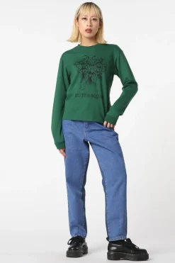 Women Dangerfield Knitwear & Cardis*Sister Print Cotton Sweater