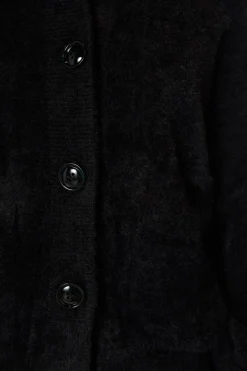 Women Dangerfield Knitwear & Cardis*Sisters Collar Fluffy Cardi