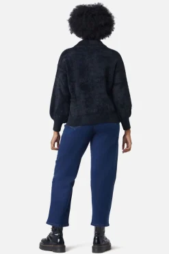 Women Dangerfield Knitwear & Cardis*Sisters Collar Fluffy Cardi