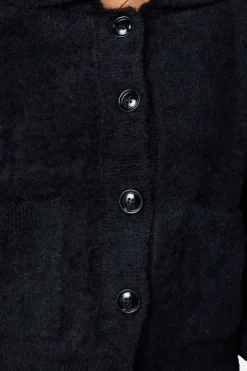 Women Dangerfield Knitwear & Cardis*Sisters Collar Fluffy Cardi