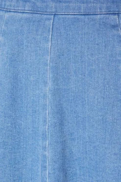 Women Dangerfield Skirts & Skorts*Skater Denim Mini Skirt