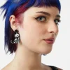 Accessories Dangerfield Jewellery*Skeleton Cat Earrings