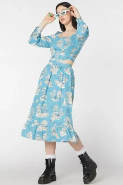 Women Dangerfield Skirts & Skorts*Skelly Toile Frill Midi Skirt