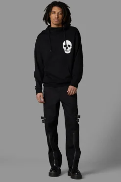 Men Black Friday Jumpers & Knits*Skull Hoodie