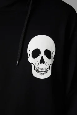 Men Black Friday Jumpers & Knits*Skull Hoodie