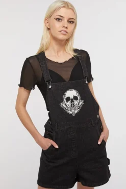 Women Dangerfield Pants & Jumpsuits*Skull Pocket Overalls
