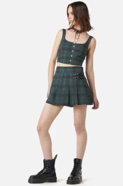 Women Dangerfield Corsets & Harnesses*Social Class Tartan Corset