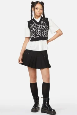 Women Black Friday Blouses & Tops*Soundwave Cropped Knit