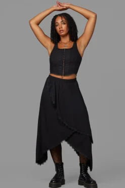 Women Black Friday Skirts & Skorts*Soundwave Layered Skirt