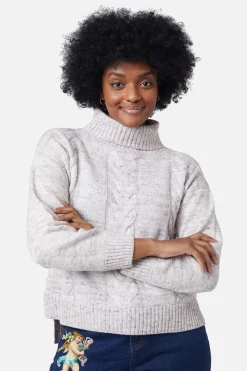 Women Dangerfield Knitwear & Cardis*Space Dye Cable Boxy Knit