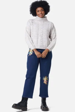 Women Dangerfield Knitwear & Cardis*Space Dye Cable Boxy Knit