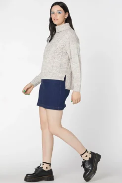 Women Dangerfield Knitwear & Cardis*Space Dye Cable Boxy Knit