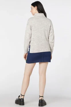 Women Dangerfield Knitwear & Cardis*Space Dye Cable Boxy Knit