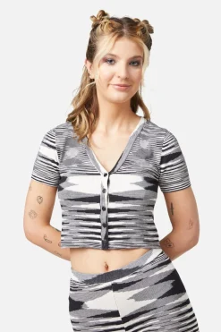 Women Black Friday Knitwear & Cardis*Space Dyed Knit Cardi