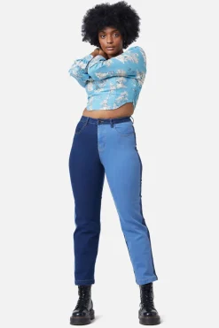 Women Dangerfield Pants & Jumpsuits*Split Wash Denim Jeans