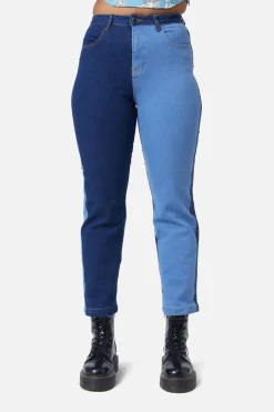 Women Dangerfield Pants & Jumpsuits*Split Wash Denim Jeans