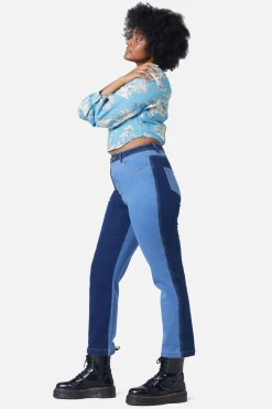 Women Dangerfield Pants & Jumpsuits*Split Wash Denim Jeans