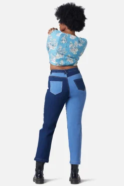 Women Dangerfield Pants & Jumpsuits*Split Wash Denim Jeans