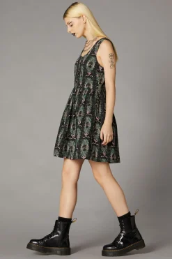 Women Black Friday Dresses & Pinafores*Spooky Cameo Print Dress