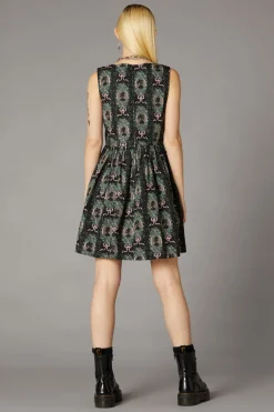 Women Black Friday Dresses & Pinafores*Spooky Cameo Print Dress