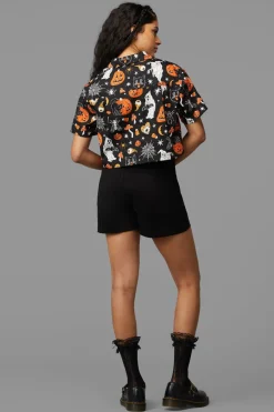 Women Black Friday Blouses & Tops*Spooky Season Blouse