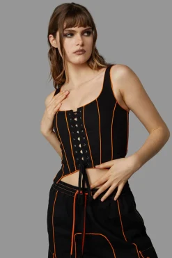 Women Black Friday Blouses & Tops*Spooky Season Corset