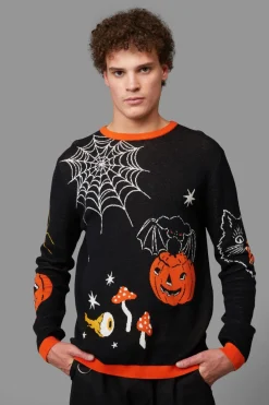 Men Black Friday Jumpers & Knits*Spooky Season Knit