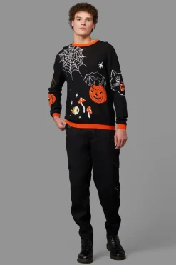 Men Black Friday Jumpers & Knits*Spooky Season Knit