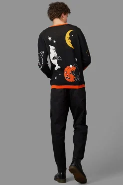 Men Black Friday Jumpers & Knits*Spooky Season Knit