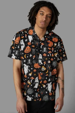 Men Black Friday Shirts & Tees*Spooky Season Short Sleeve Shirt