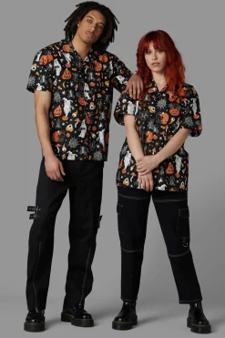 Men Black Friday Shirts & Tees*Spooky Season Short Sleeve Shirt