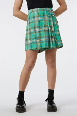 Women Dangerfield Skirts & Skorts*Spring Tartan Pleat Skort