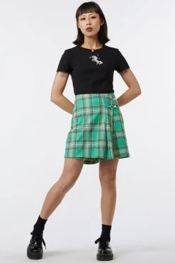 Women Dangerfield Skirts & Skorts*Spring Tartan Pleat Skort