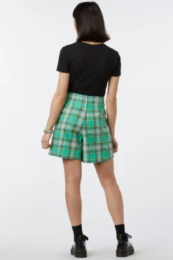 Women Dangerfield Skirts & Skorts*Spring Tartan Pleat Skort
