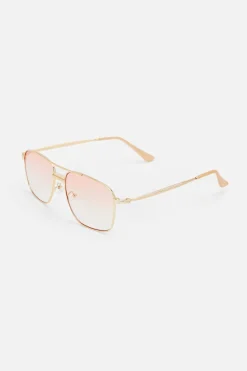 Accessories Princess Highway Sunglasses & Eyewear*Square Lens Aviator Sunglasses